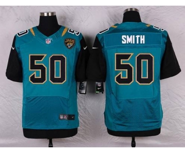 Men's Jacksonville Jaguars #50 Telvin Smith Teal Green Alternate NFL Nike Elite Jersey