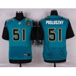 Men's Jacksonville Jaguars #51 Paul Posluszny Teal Green Alternate NFL Nike Elite Jersey