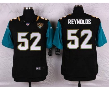 Men's Jacksonville Jaguars #52 LaRoy Reynolds Black Team Color NFL Nike Elite Jersey