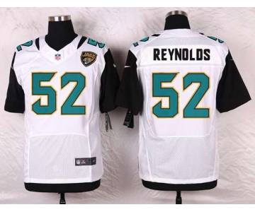 Men's Jacksonville Jaguars #52 LaRoy Reynolds White Road NFL Nike Elite Jersey