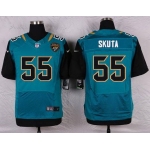 Men's Jacksonville Jaguars #55 Dan Skuta Teal Green Alternate NFL Nike Elite Jersey