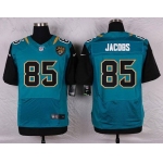 Men's Jacksonville Jaguars #85 Nic Jacobs Teal Green Alternate NFL Nike Elite Jersey