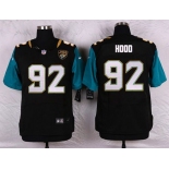 Men's Jacksonville Jaguars #92 Ziggy Hood Black Team Color NFL Nike Elite Jersey