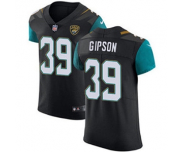 Men's Nike Jacksonville Jaguars #39 Tashaun Gipson Black Alternate Stitched NFL Vapor Untouchable Elite Jersey