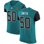 Men's Nike Jacksonville Jaguars #50 Telvin Smith Teal Green Team Color Stitched NFL Vapor Untouchable Elite Jersey