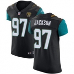 Men's Nike Jacksonville Jaguars #97 Malik Jackson Black Alternate Stitched NFL Vapor Untouchable Elite Jersey