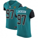 Men's Nike Jacksonville Jaguars #97 Malik Jackson Teal Green Team Color Stitched NFL Vapor Untouchable Elite Jersey