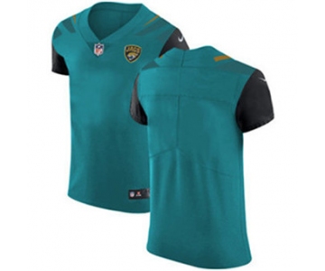 Men's Nike Jacksonville Jaguars Blank Teal Green Team Color Stitched NFL Vapor Untouchable Elite Jersey