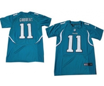 Nike Jacksonville Jaguars #11 Blaine Gabbert Green Elite Jersey