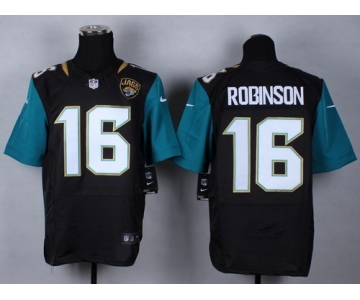 Nike Jacksonville Jaguars #16 Denard Robinson 2013 Black Elite Jersey