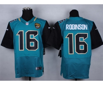 Nike Jacksonville Jaguars #16 Denard Robinson 2013 Green Elite Jersey