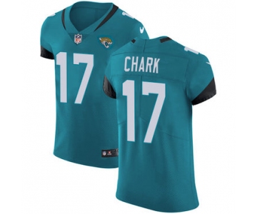 Nike Jacksonville Jaguars #17 DJ Chark Teal Green Team Color Men's Stitched NFL Vapor Untouchable Elite Jersey