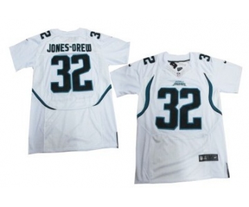 Nike Jacksonville Jaguars #32 Maurice Jones-Drew White Elite Jersey