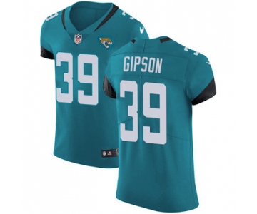 Nike Jacksonville Jaguars #39 Tashaun Gipson Teal Green Team Color Men's Stitched NFL Vapor Untouchable Elite Jersey