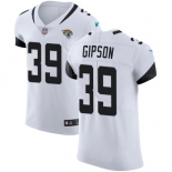 Nike Jacksonville Jaguars #39 Tashaun Gipson White Men's Stitched NFL Vapor Untouchable Elite Jersey