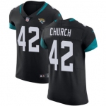 Nike Jacksonville Jaguars #42 Barry Church Black Alternate Men's Stitched NFL Vapor Untouchable Elite Jersey