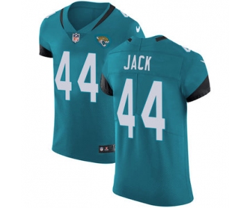 Nike Jacksonville Jaguars #44 Myles Jack Teal Green Team Color Men's Stitched NFL Vapor Untouchable Elite Jersey