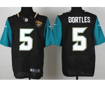 Nike Jacksonville Jaguars #5 Blake Bortles 2013 Black Elite Jersey