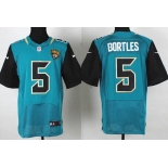 Nike Jacksonville Jaguars #5 Blake Bortles 2013 Green Elite Jersey