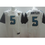 Nike Jacksonville Jaguars #5 Blake Bortles 2013 White Elite Jersey