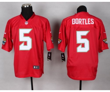 Nike Jacksonville Jaguars #5 Blake Bortles 2014 QB Red Elite Jersey