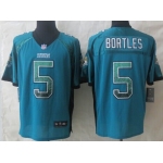 Nike Jacksonville Jaguars #5 Blake Bortles Drift Fashion Green Elite Jersey