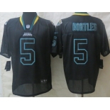 Nike Jacksonville Jaguars #5 Blake Bortles Lights Out Black Elite Jersey