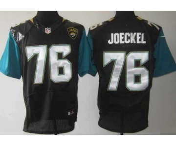 Nike Jacksonville Jaguars #76 Luke Joeckel 2013 Black Elite Jersey
