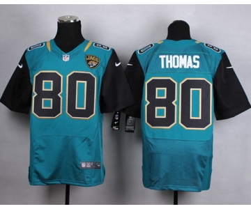 Nike Jacksonville Jaguars #80 Julius Thomas 2013 Green Elite Jersey