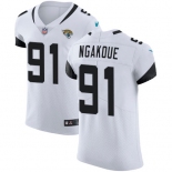 Nike Jacksonville Jaguars #91 Yannick Ngakoue White Men's Stitched NFL Vapor Untouchable Elite Jersey