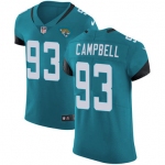 Nike Jacksonville Jaguars #93 Calais Campbell Teal Green Team Color Men's Stitched NFL Vapor Untouchable Elite Jersey
