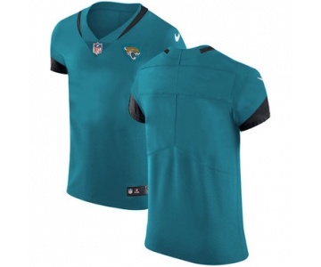 Nike Jacksonville Jaguars Blank Teal Green Team Color Men's Stitched NFL Vapor Untouchable Elite Jersey