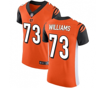 Bengals #73 Jonah Williams Orange Alternate Men's Stitched Football Vapor Untouchable Elite Jersey