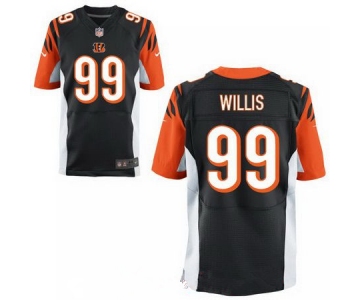 Men's 2017 NFL Draft Cincinnati Bengals #99 Jordan Willis Black Alternate Stitched NFL Nike Elite Jersey