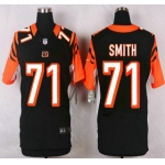 Men's Cincinnati Bengals #71 Andre Smith Black Team Color NFL Nike Elite Jersey