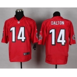 Nike Cincinnati Bengals #14 Andy Dalton 2014 QB Red Elite Jersey