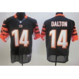 Nike Cincinnati Bengals #14 Andy Dalton Black Elite Jersey