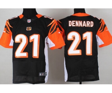 Nike Cincinnati Bengals #21 Darqueze Dennard Black Elite Jersey