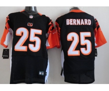 Nike Cincinnati Bengals #25 Giovani Bernard Black Elite Jersey