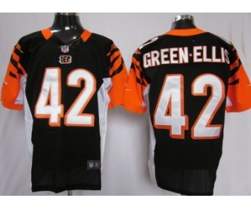 Nike Cincinnati Bengals #42 BenJarvus Green-Ellis Black Elite Jersey