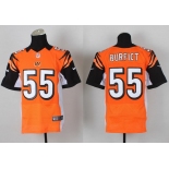 Nike Cincinnati Bengals #55 Vontaze Burfict Orange Elite Jersey