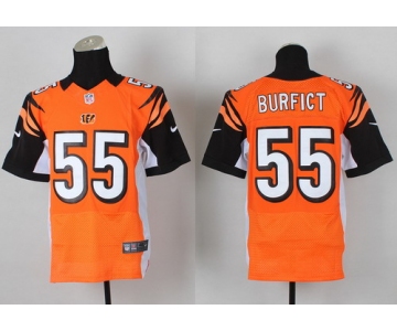 Nike Cincinnati Bengals #55 Vontaze Burfict Orange Elite Jersey