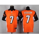 Nike Cincinnati Bengals #7 Boomer Esiason Orange Elite Jersey