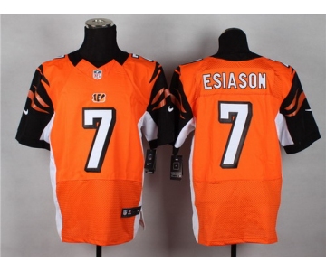 Nike Cincinnati Bengals #7 Boomer Esiason Orange Elite Jersey