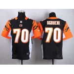 Nike Cincinnati Bengals #70 Cedric Ogbuehi  Black Elite Jersey