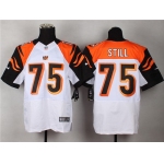 Nike Cincinnati Bengals #75 Devon Still White Elite Jersey