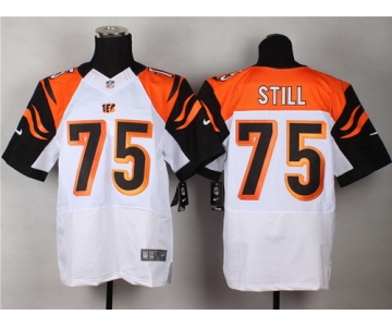 Nike Cincinnati Bengals #75 Devon Still White Elite Jersey