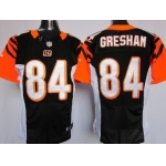 Nike Cincinnati Bengals #84 Jermaine Gresham Black Elite Jersey