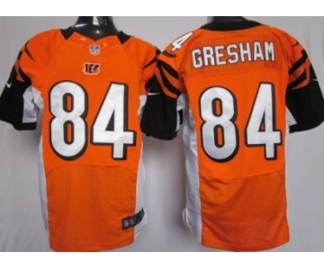 Nike Cincinnati Bengals #84 Jermaine Gresham Orange Elite Jersey