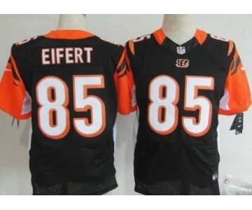 Nike Cincinnati Bengals #85 Tyler Eifert Black Elite Jersey